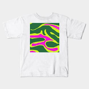 Magenta Rivers Kids T-Shirt